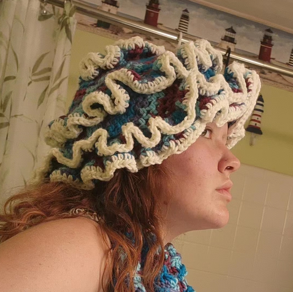 Ocean Themed Hat